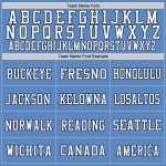 Custom Light Blue White-Navy Mesh Authentic Football Jersey